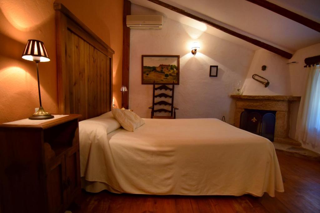 Posteľ alebo postele v izbe v ubytovaní Puerto Roque Turismo Rural