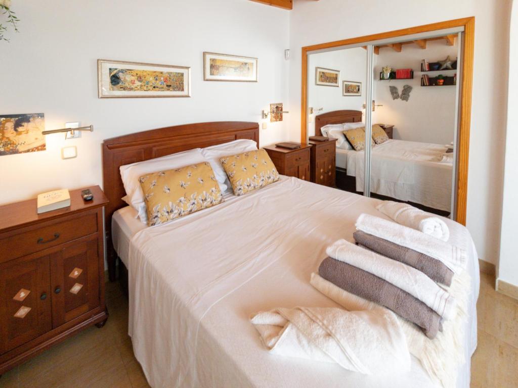 Posteľ alebo postele v izbe v ubytovaní Villa La Maja Beachfront