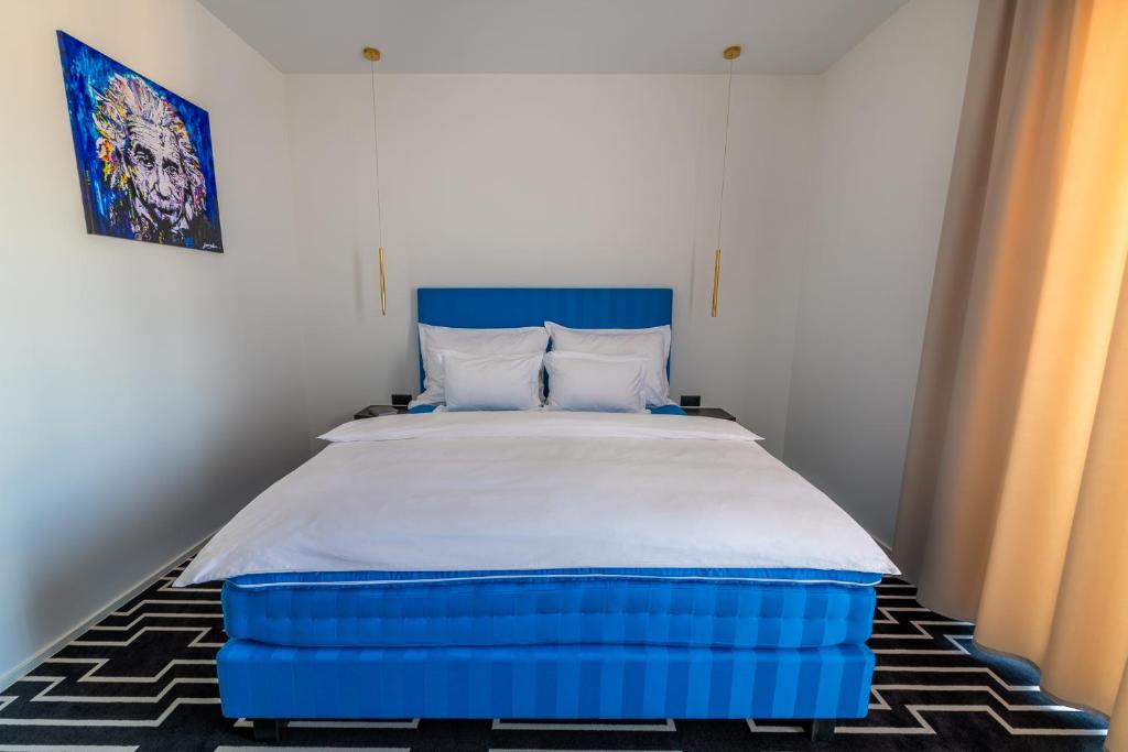 Postel nebo postele na pokoji v ubytování Hotel ZEMPLEN