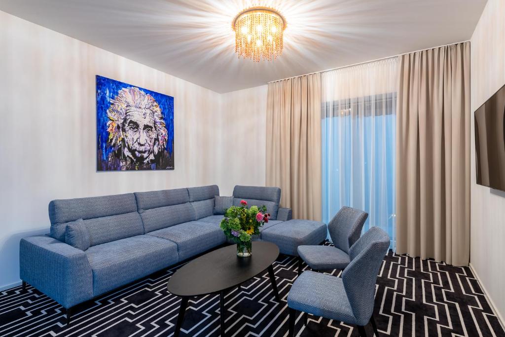 Posezení v ubytování Hotel ZEMPLEN