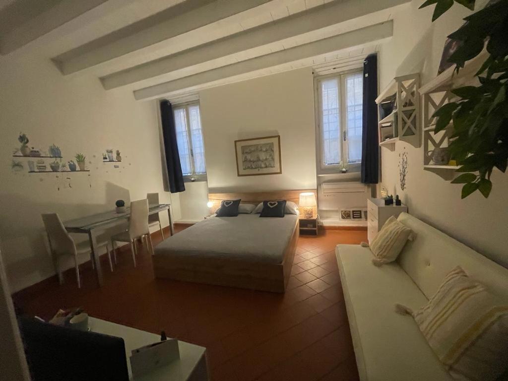 Postel nebo postele na pokoji v ubytování Cuor di Mantova B&B