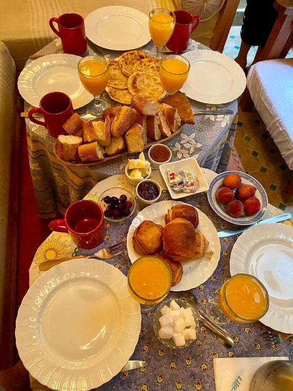Nourriture dans la maison de vacances ou à proximité