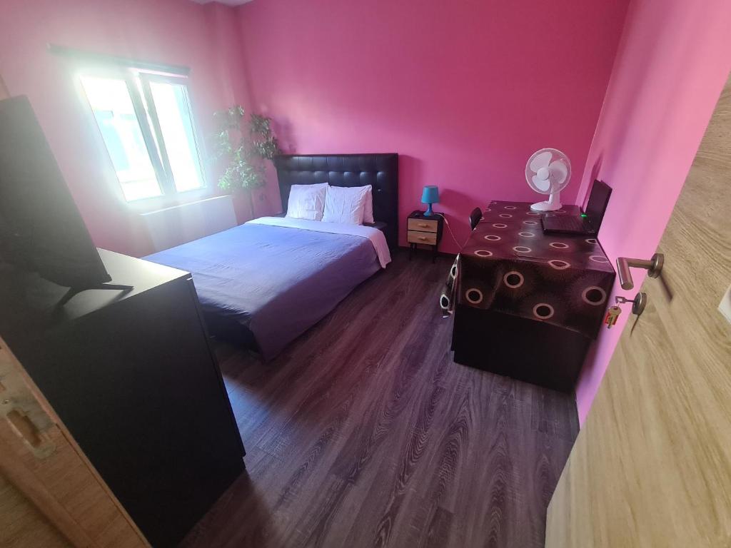 Postel nebo postele na pokoji v ubytování Right choice room