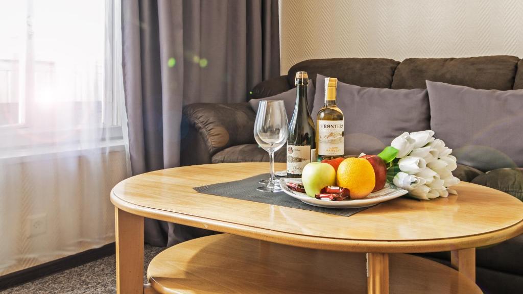 Nápoje v ubytování Mini-Hotel Kyivskyі