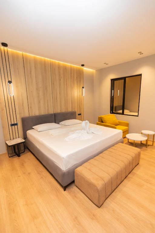 Postel nebo postele na pokoji v ubytování Esbjerg Hotel