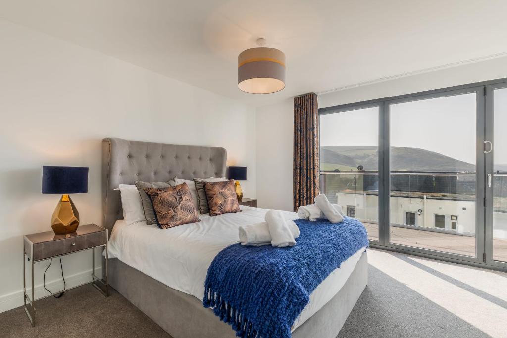 8 Challacombe - Luxury Apartment at Byron Woolacombe, only 4 minute walk to Woolacombe Beach! - Appartement Met Balkon