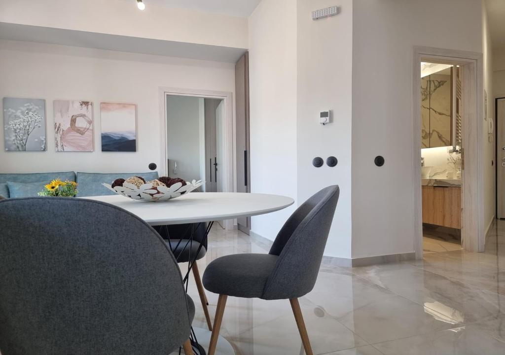 Posezení v ubytování Dream Home Veria