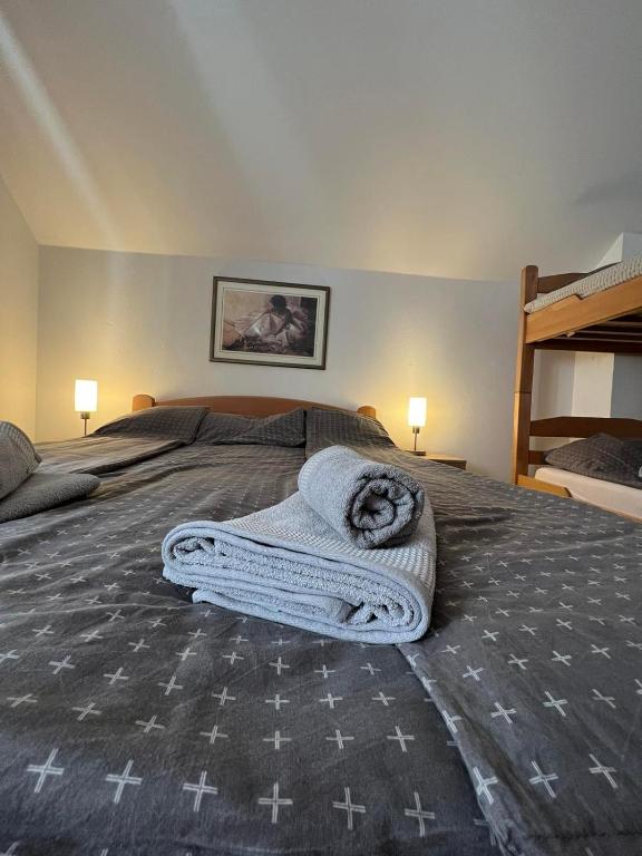 Letto o letti in una camera di Valentina Vikendica Divcibare