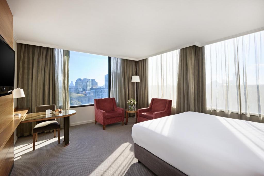 Postel nebo postele na pokoji v ubytování View Melbourne