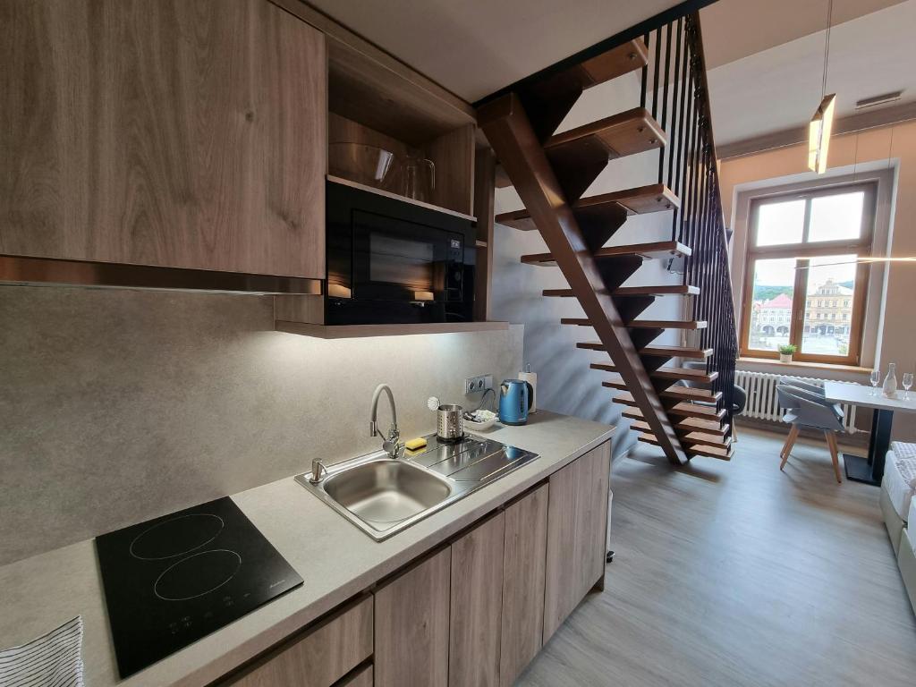 Zdjęcie z galerii obiektu Apartmány Etenia w mieście Kadaň