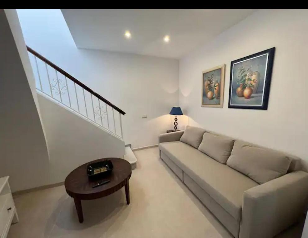 Posezení v ubytování Apartamento La Canela