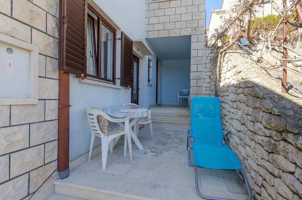 Balkón alebo terasa v ubytovaní Apartments with parking spaces Postira, Brac - 765