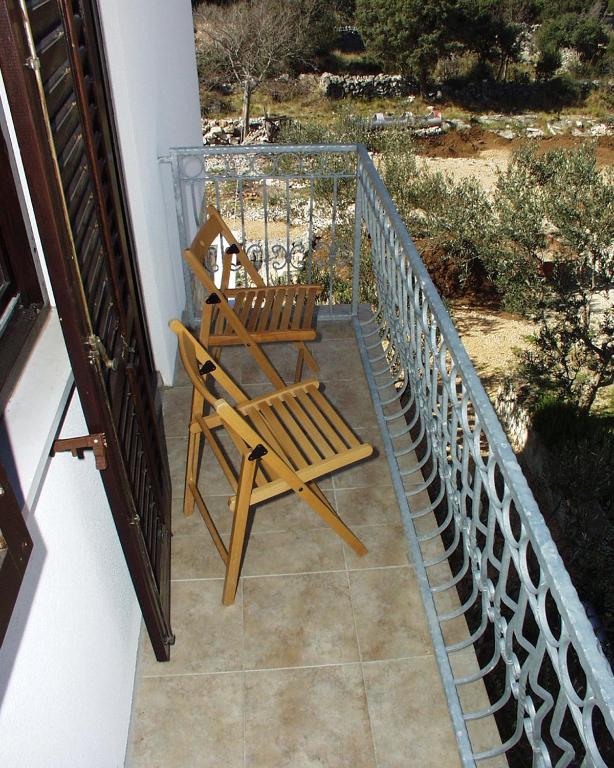 Balkón nebo terasa v ubytování Apartments by the sea Drage, Biograd - 851