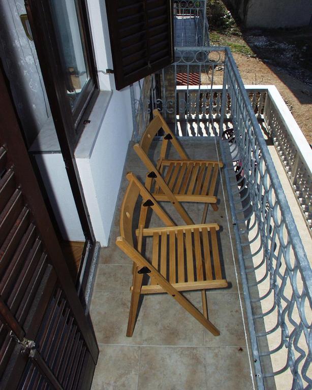 Balkón nebo terasa v ubytování Apartments by the sea Drage, Biograd - 851