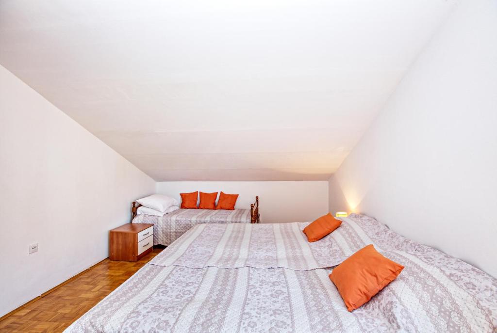 Posteľ alebo postele v izbe v ubytovaní Apartment Biograd na Moru 863b