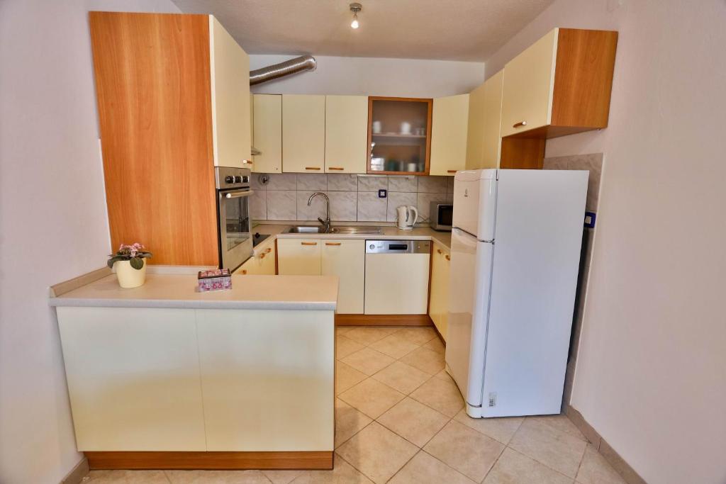 Kuchyň nebo kuchyňský kout v ubytování Apartments with a parking space Sutivan, Brac - 752