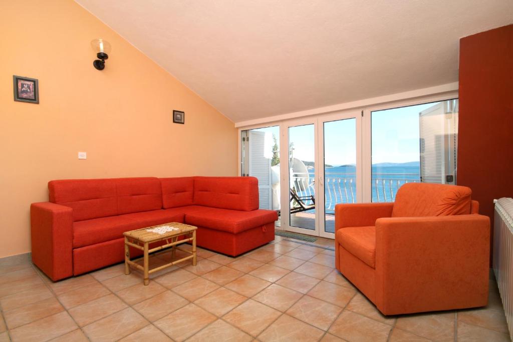 Posedenie v ubytovaní Apartments by the sea Seget Vranjica, Trogir - 1051