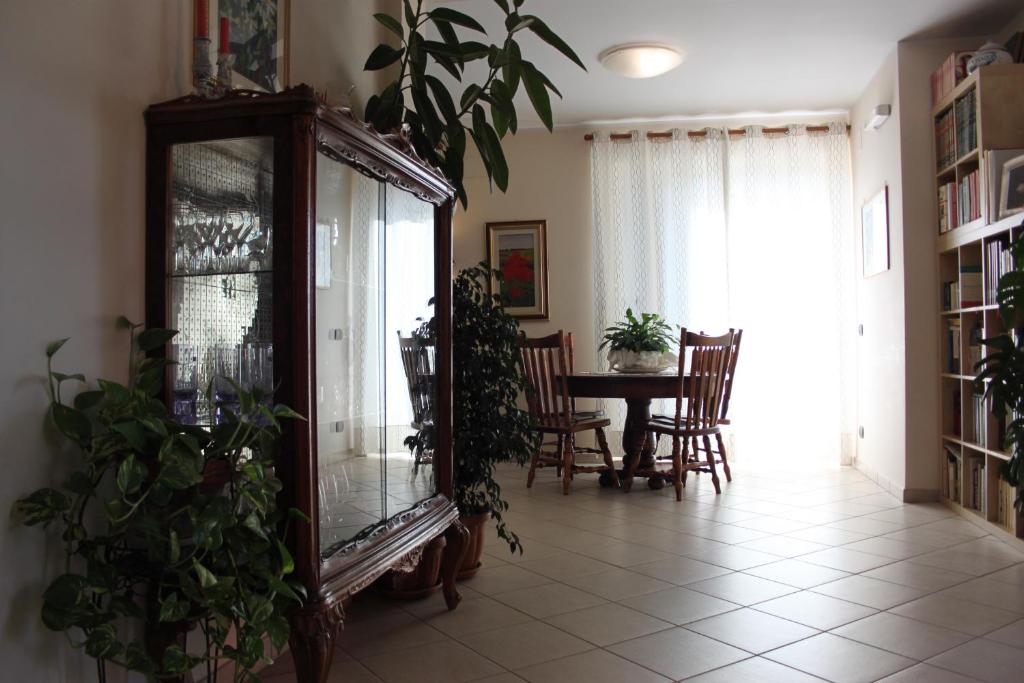 Knihovna v bed and breakfast