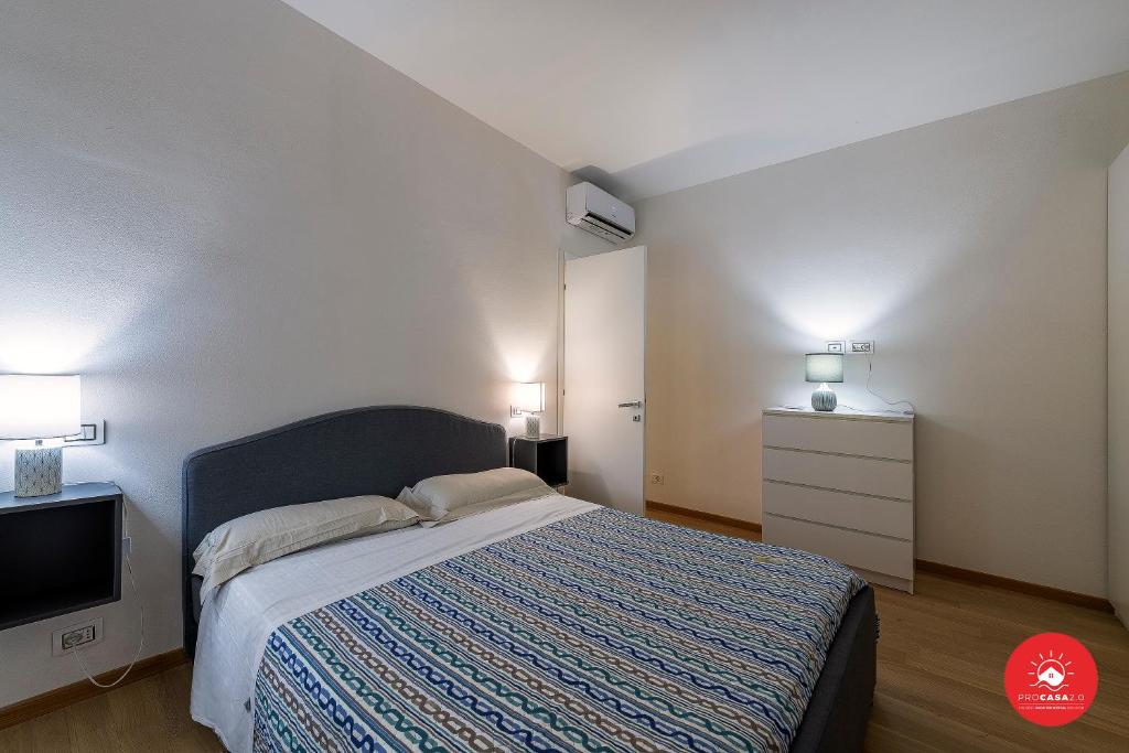 A bed or beds in a room at Casa di Francy