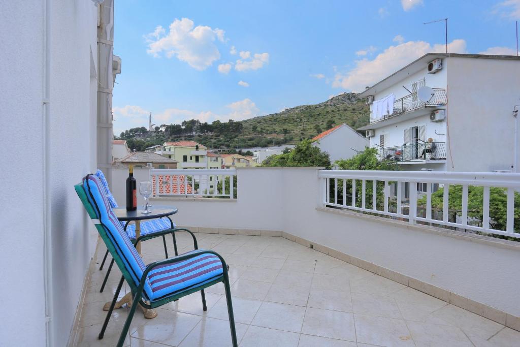 Balkón nebo terasa v ubytování Apartments by the sea Podgora, Makarska - 18918