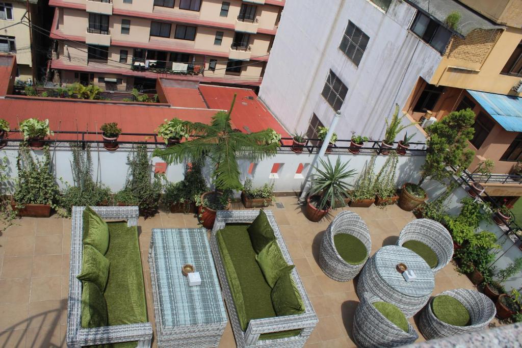 Zahrada ubytování Vastu Boutique Hotel