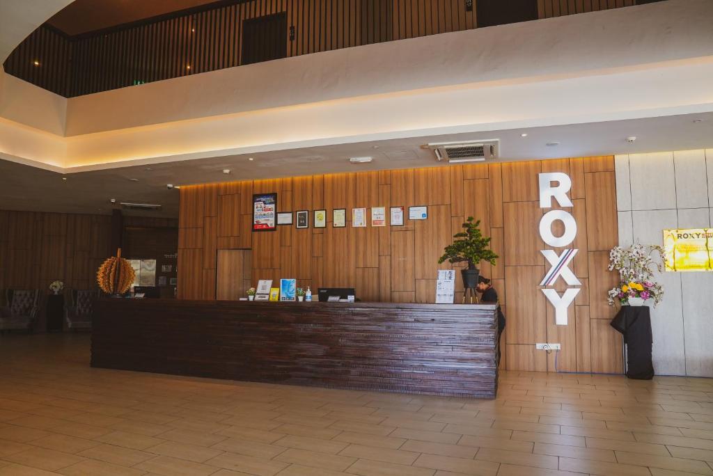 Vstupní hala nebo recepce v ubytování Roxy Hotel Serian