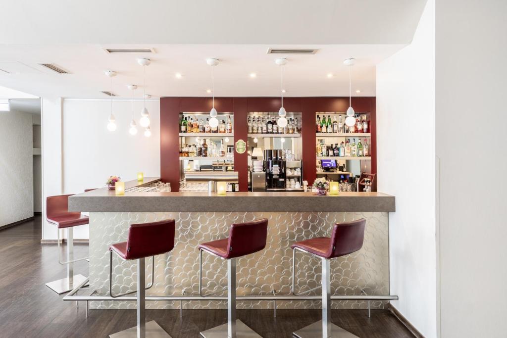 Lounge nebo bar v ubytování Select Hotel Osnabrueck