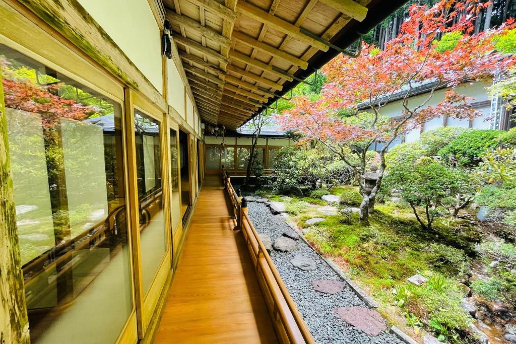 Zahrada ubytování 高野山 宿坊 宝城院 -Koyasan Shukubo Hojoin-
