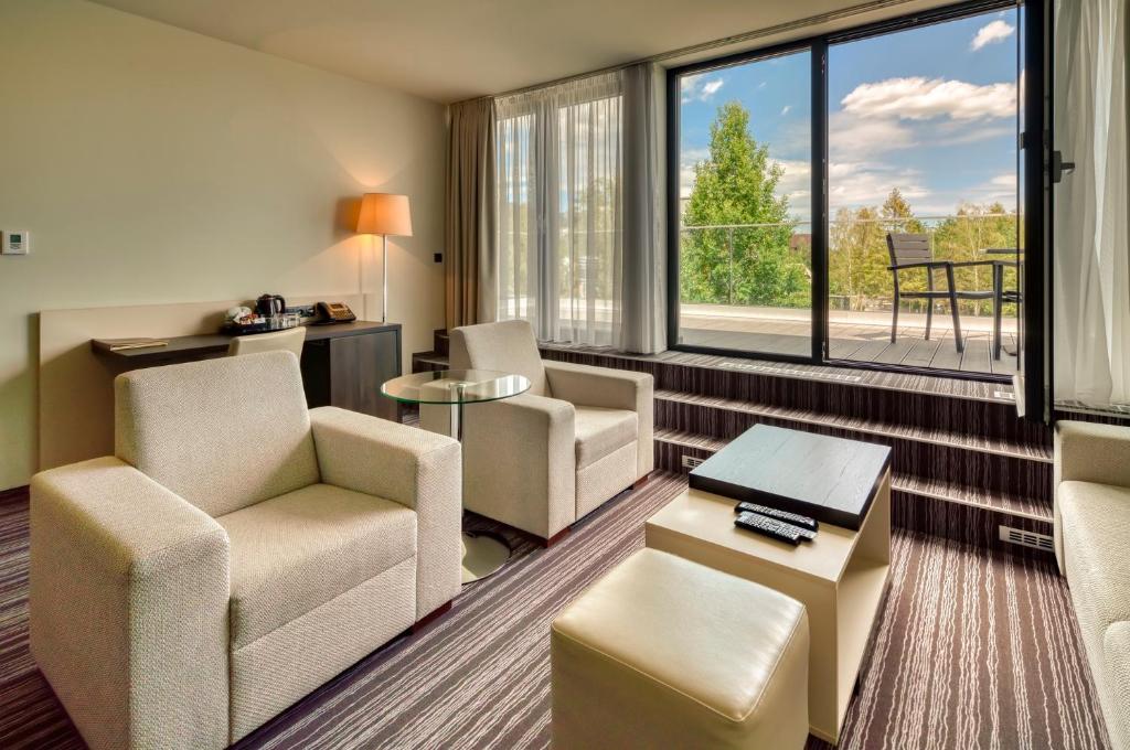 Posezení v ubytování Horizont Resort