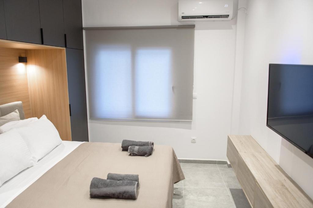 Postel nebo postele na pokoji v ubytování L apartment2