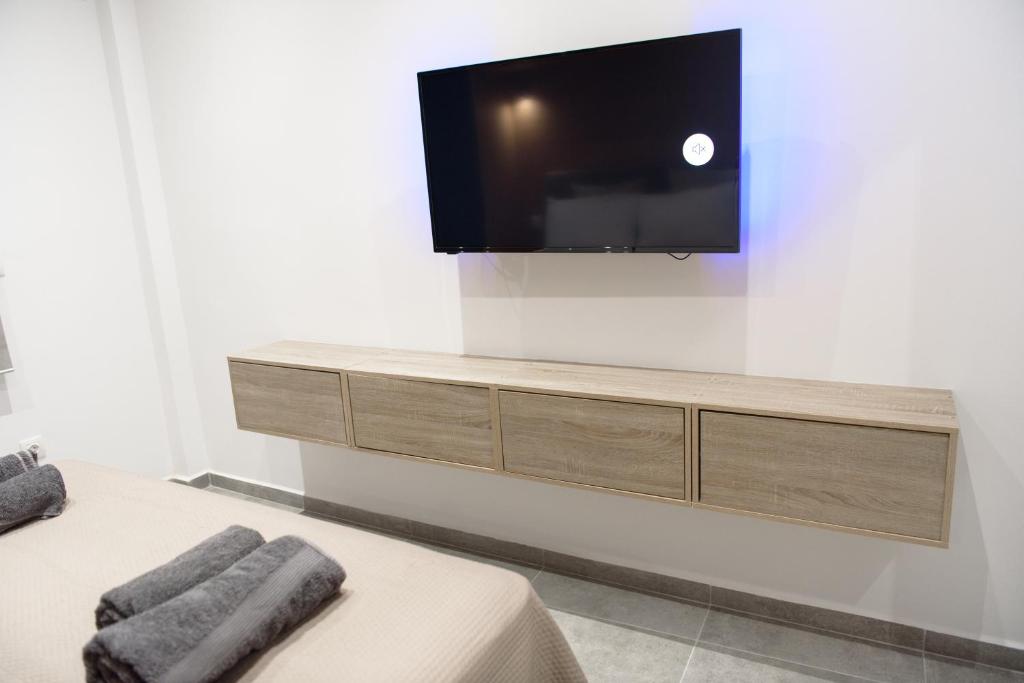 TV a/nebo společenská místnost v ubytování L apartment2
