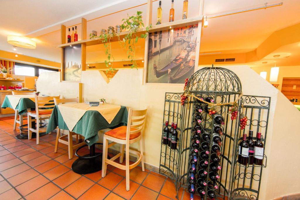 Restaurace v ubytování Pension La Mamma
