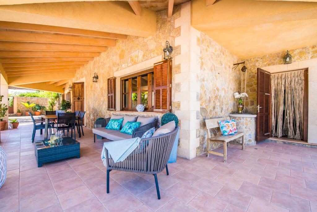 Posezení v ubytování Ideal Property Mallorca - Vernissa