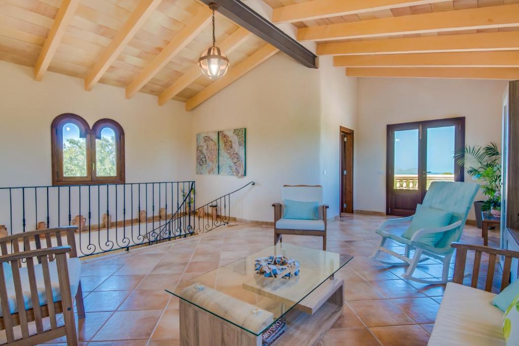 Posezení v ubytování Ideal Property Mallorca - Vernissa