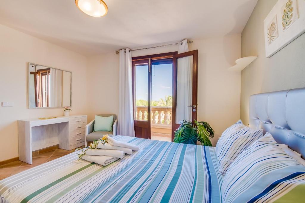 Postel nebo postele na pokoji v ubytování Ideal Property Mallorca - Vernissa