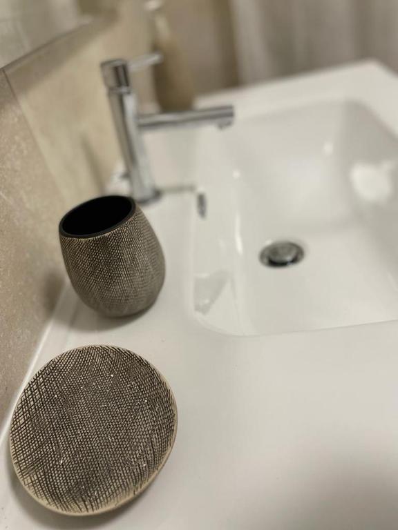 Kúpeľňa v ubytovaní La Pietra di Giada