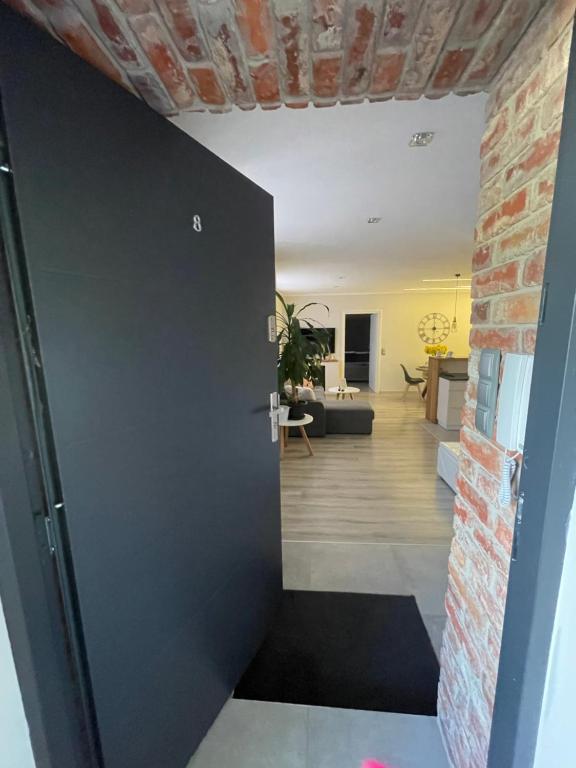 Kuchyň nebo kuchyňský kout v ubytování Apartament Centrum Bodzentyńska, centrum Rynek, bezpłatny parking