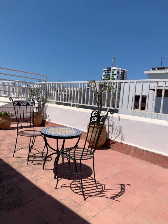 Balkón nebo terasa v ubytování Royal Hotel Rabat