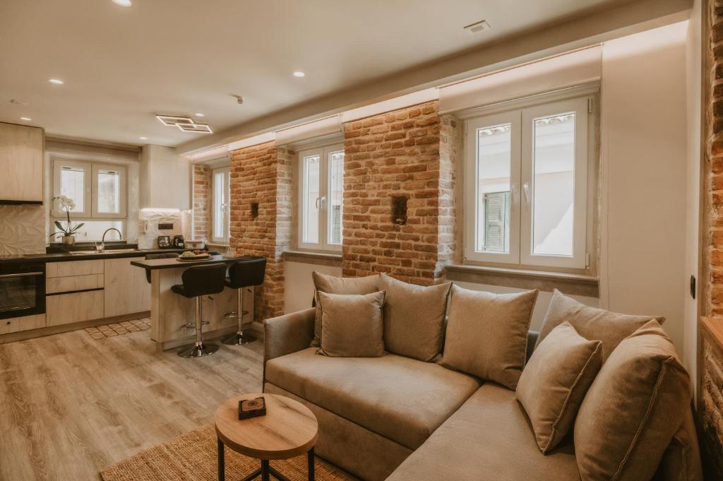 Køkken eller tekøkken på Palazzino Veneziano Luxury Apartment