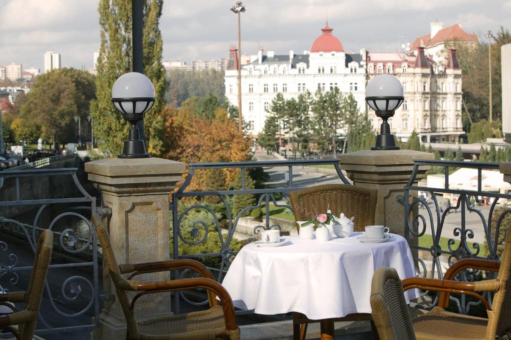 Balkón nebo terasa v ubytování Humboldt Park Hotel & Spa