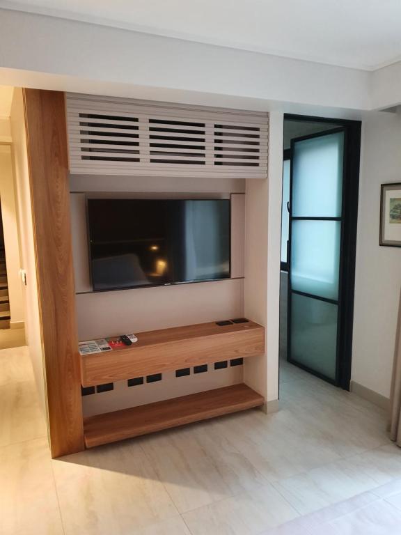 TV a/nebo společenská místnost v ubytování Lastarria Hotel