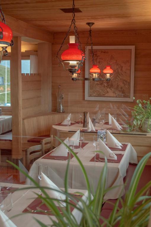 Posezení v ubytování Hotel Eggishorn