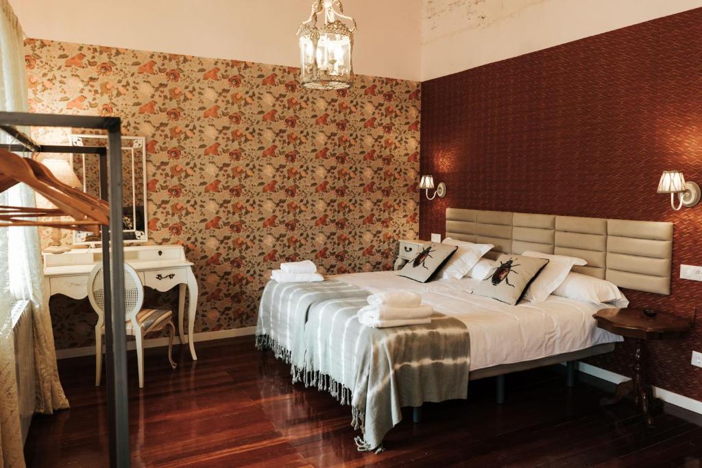 Postel nebo postele na pokoji v ubytování Casa Real 110+2