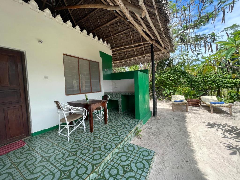 Balkón nebo terasa v ubytování Botanica Eco Lodge