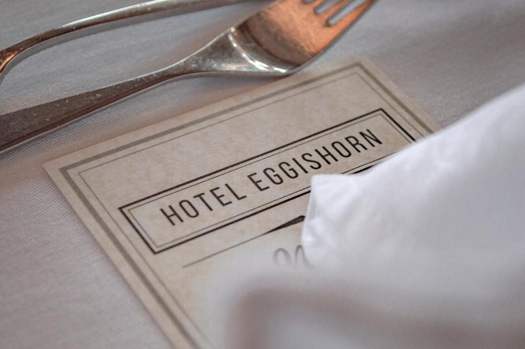 Certifikát, hodnocení, plakát nebo jiný dokument vystavený v ubytování Hotel Eggishorn