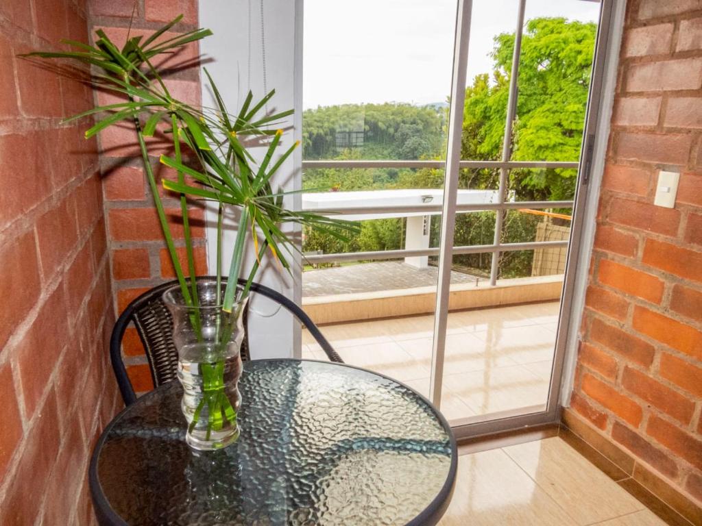 Balkón nebo terasa v ubytování Hotel Campestre Sueño del Abuelo
