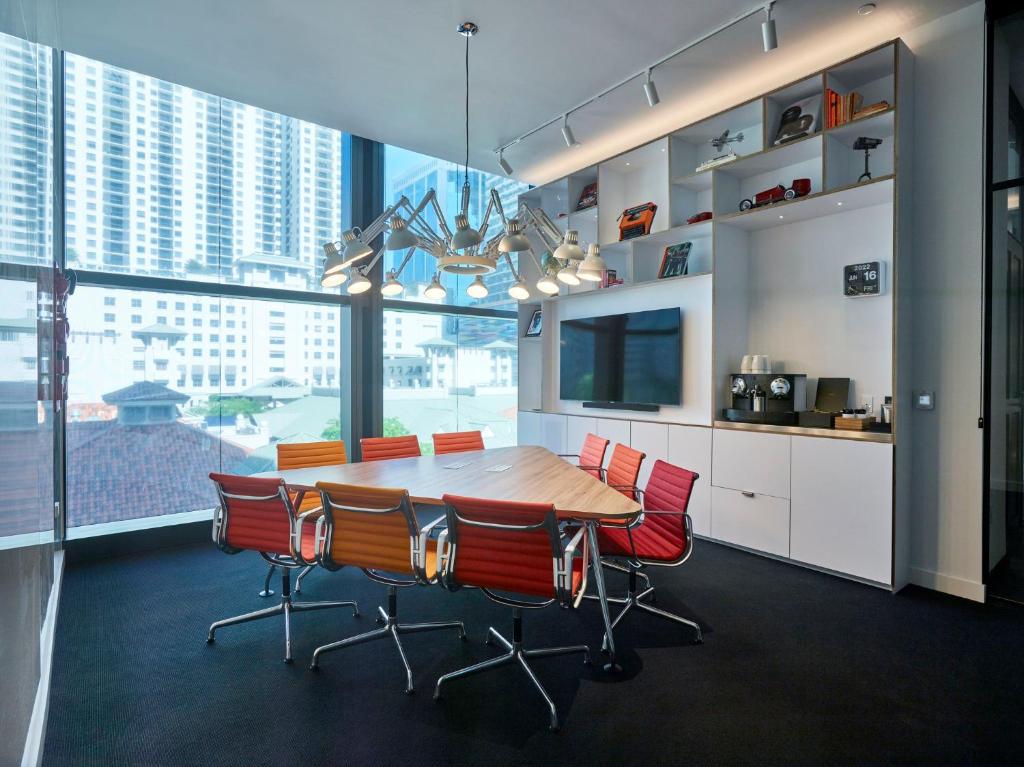 Kuchyň nebo kuchyňský kout v ubytování citizenM Miami Brickell