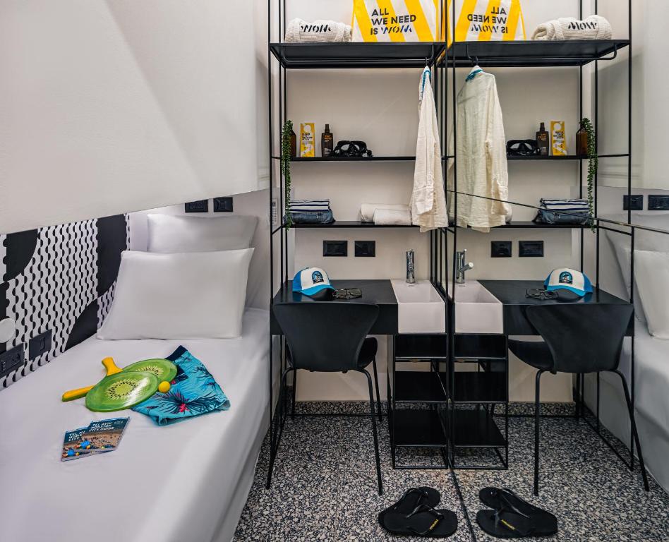 Posezení v ubytování WOM Beach Pod Hotel