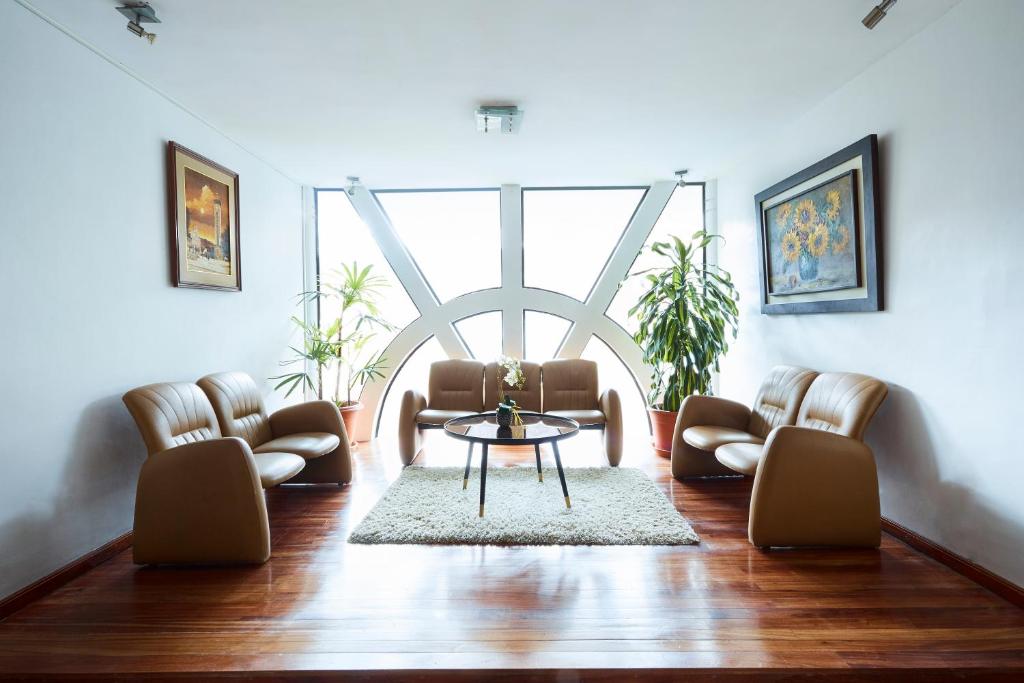 Posezení v ubytování Hotel Podocarpus