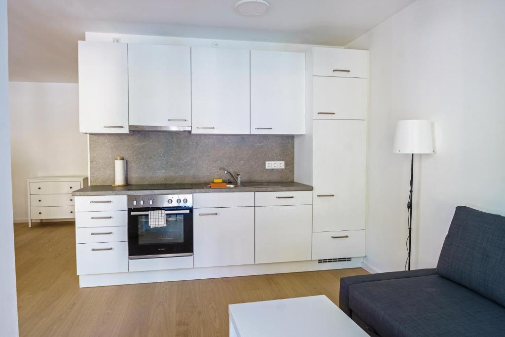 Kuchyňa alebo kuchynka v ubytovaní Vienna City Apartments 1140 Vienna